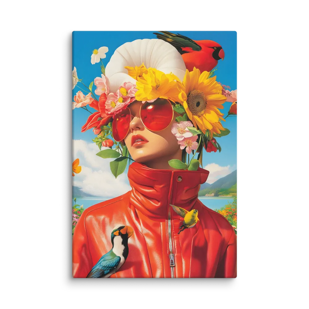 Floral Whimsy | Canvas | 32″×48″