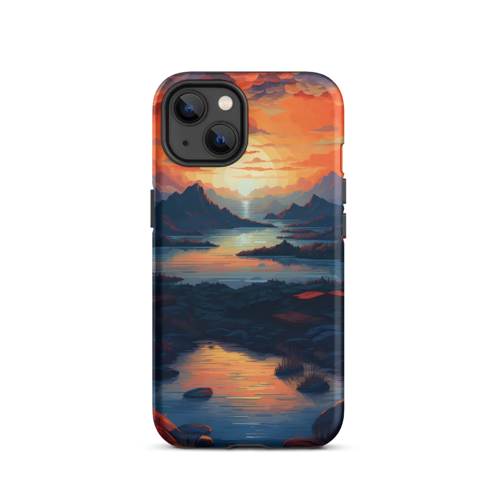 Ethereal Evening: A Digital Dusk