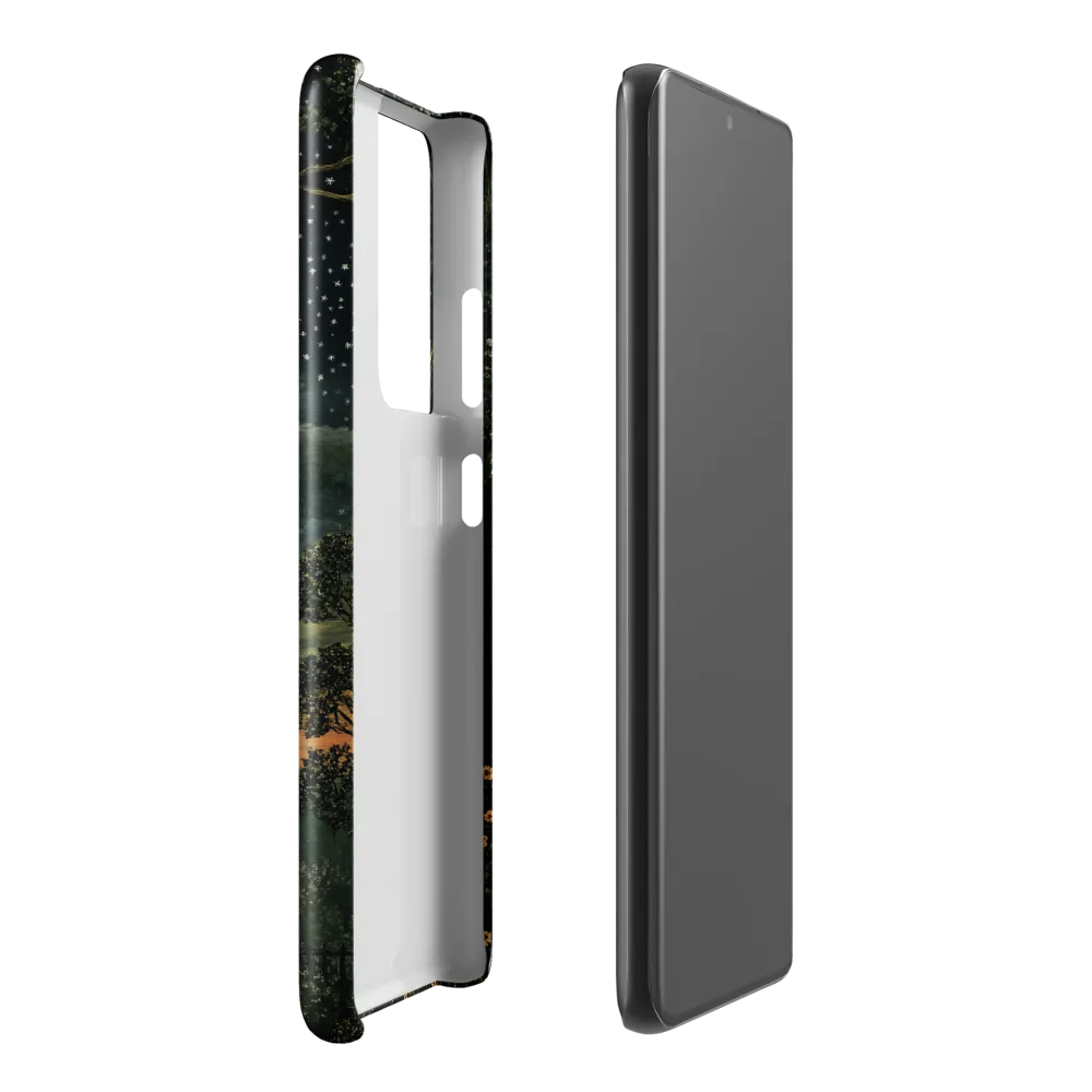 Mystical Nightscape Under the Full Moon | Phone Case |  S21 Ultra | Snap Case | Glossy