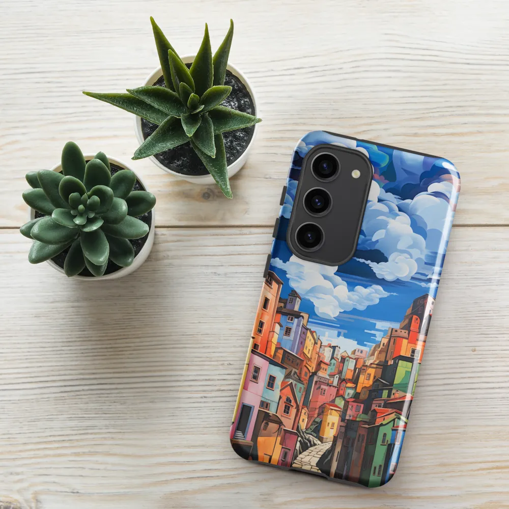 Whimsical Heights: A Vibrant Cityscape