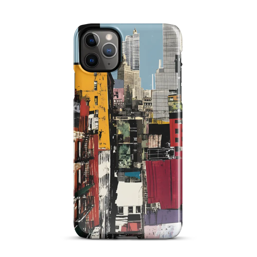 Urban Collage: A Vivid Cityscape | Phone Case |  11 Pro Max | Snap Case | Glossy