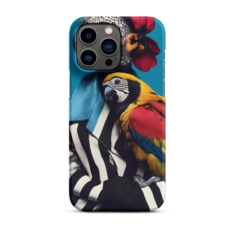 Vibrant Fusion of Flora and Fauna