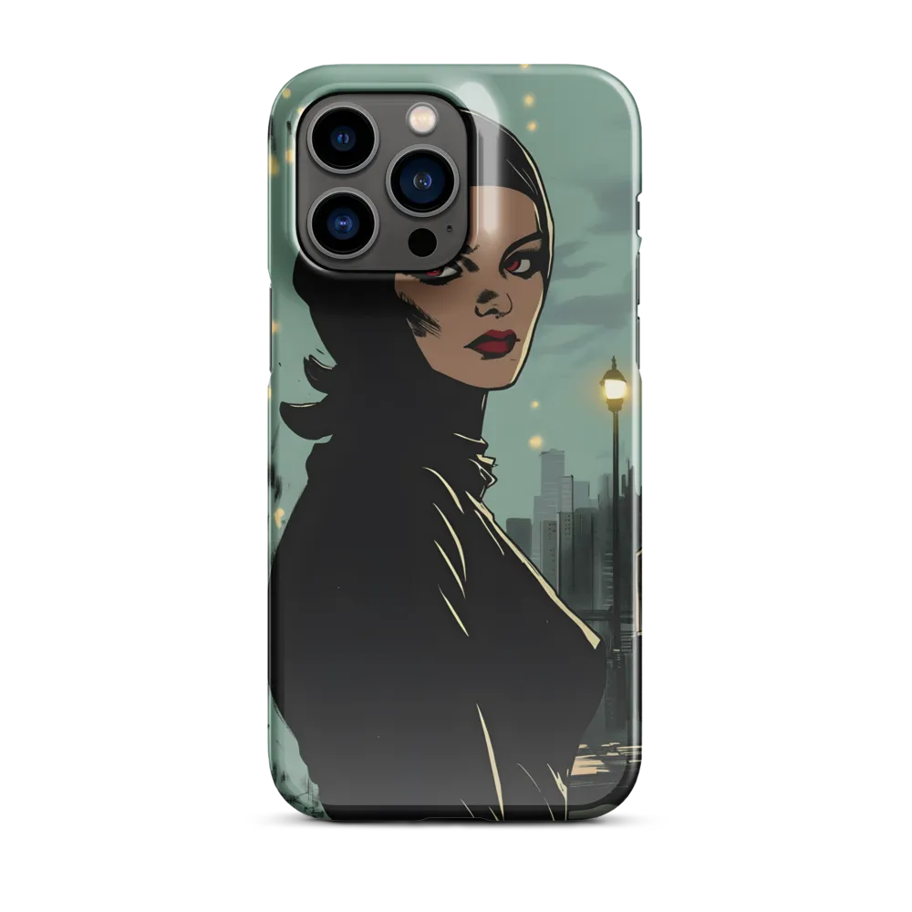 Shadows of Intrigue | Phone Case |  14 Pro Max | Snap Case | Glossy