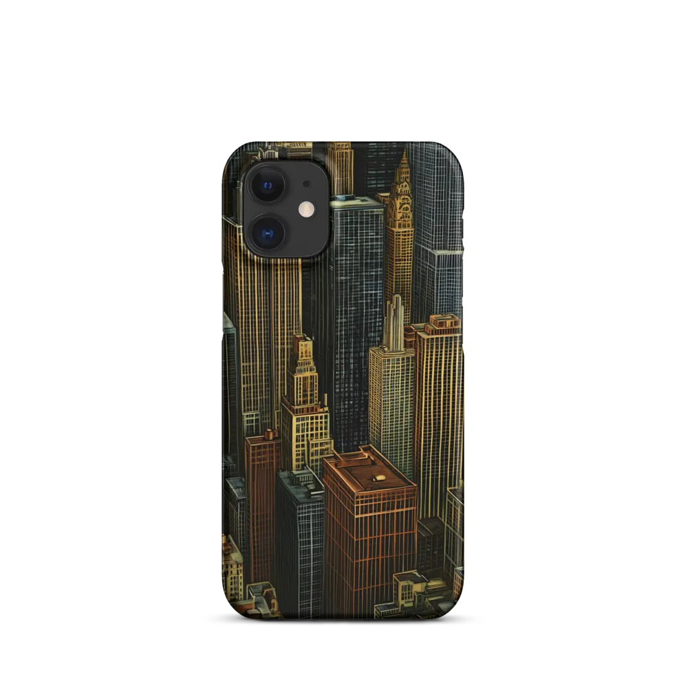 Urban Elegance: A Golden Cityscape