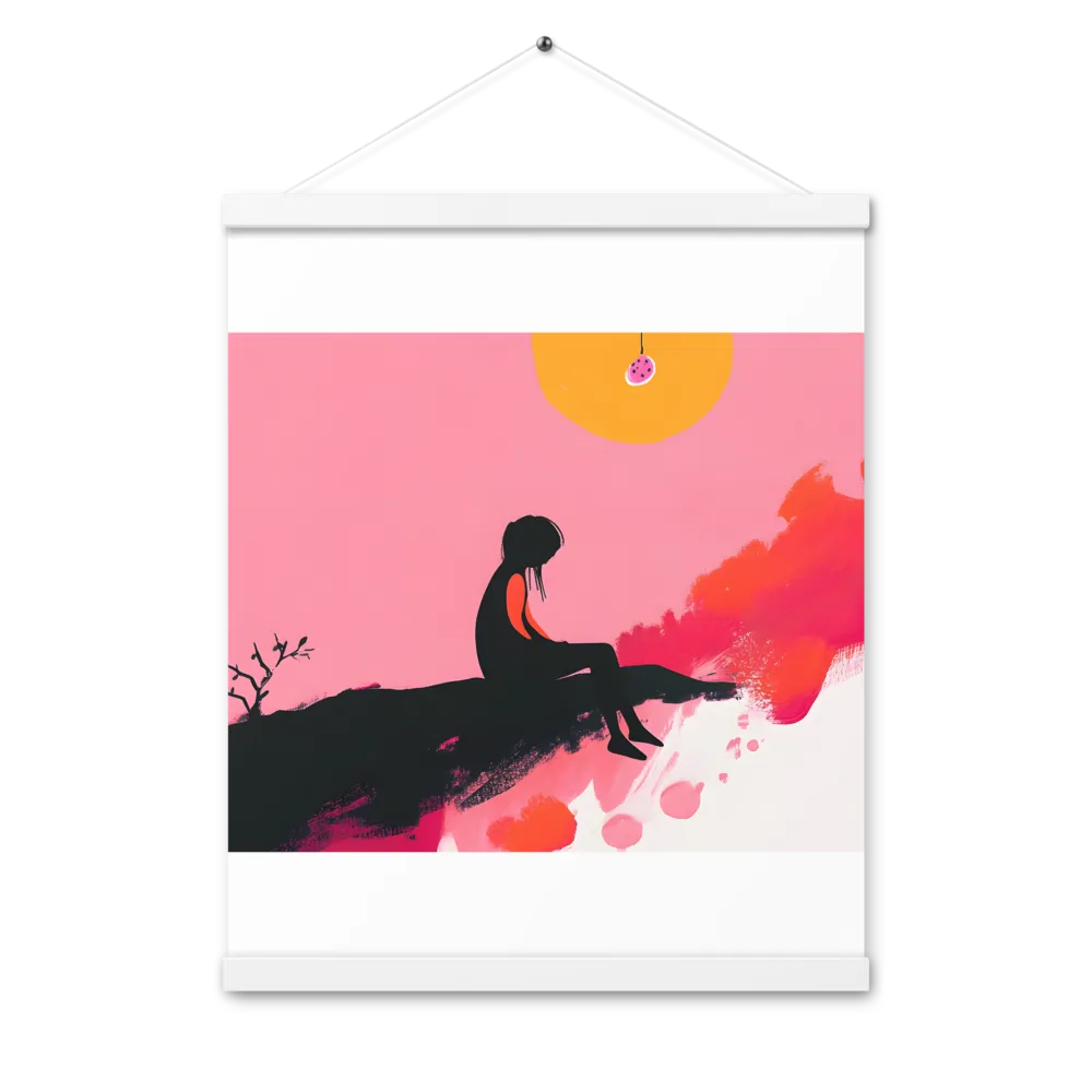 Whispers of the Sun | Poster With White Wood Hanger | 16″×20″