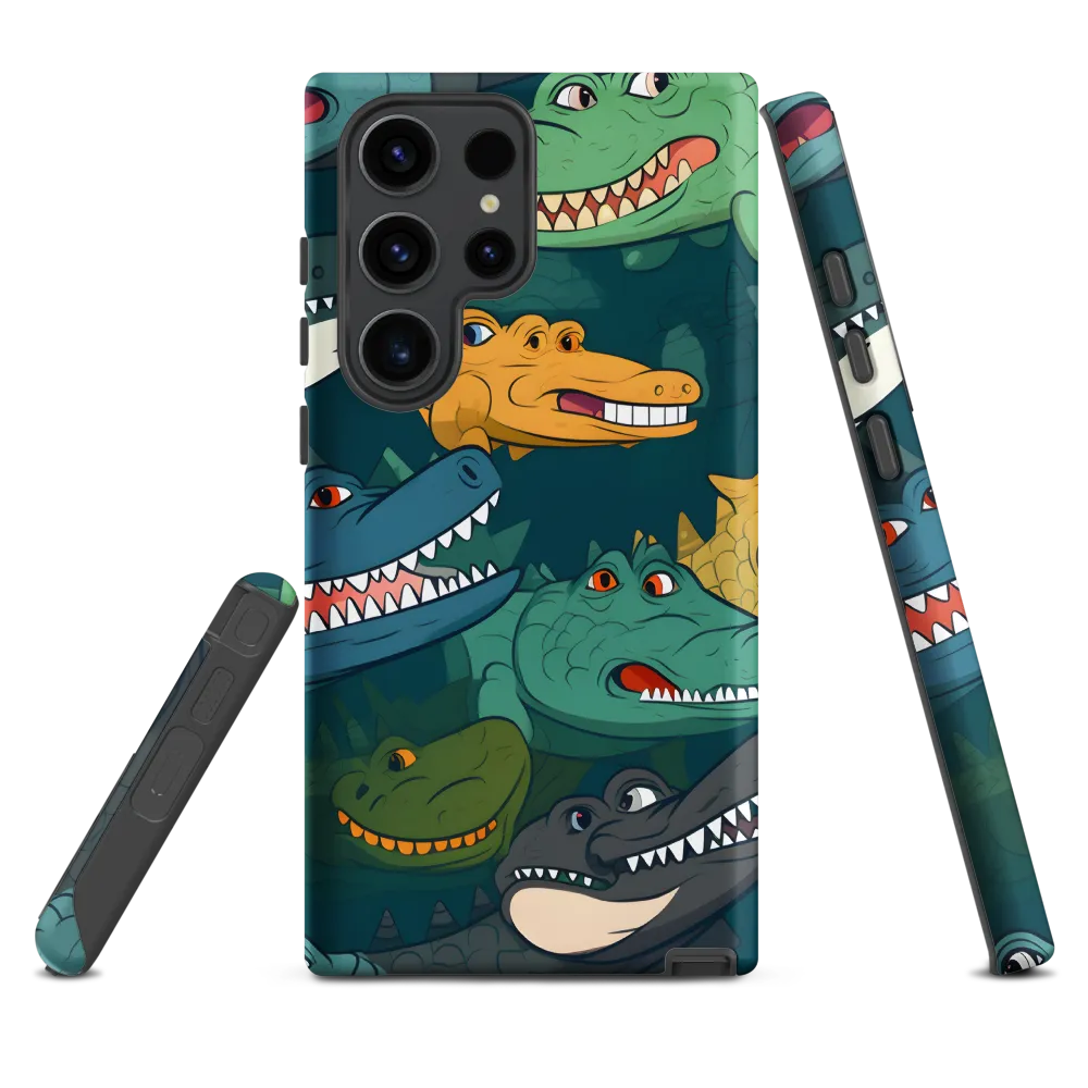 Cheerful Crocodilian Parade