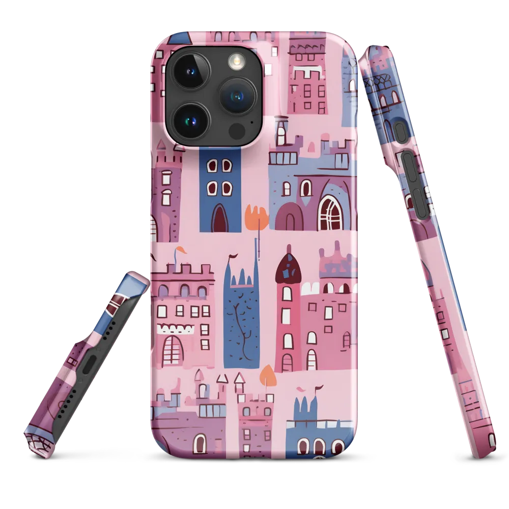 Whimsical Castles: A Playful Tapestry | Phone Case |  16 Pro Max | Snap Case | Glossy