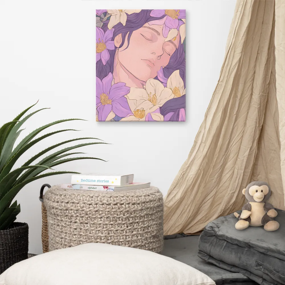 Harmony in Bloom | Canvas | 16″×20″