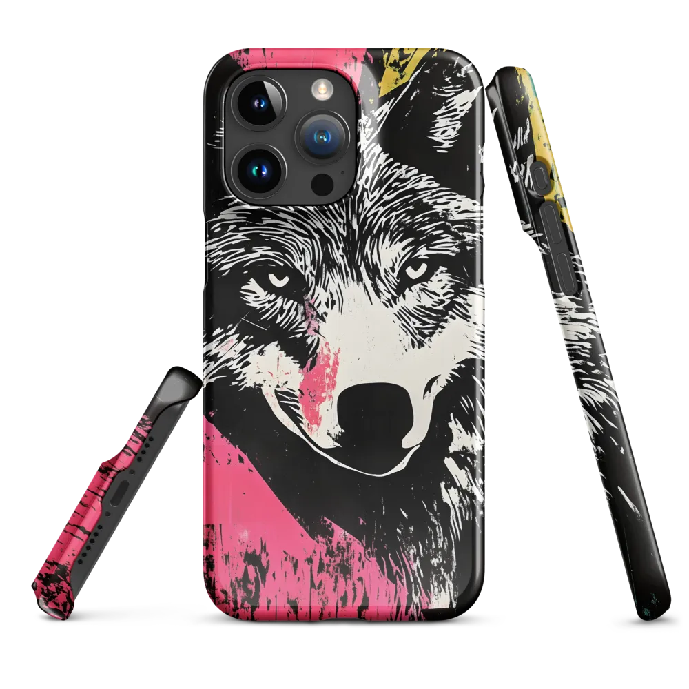 Intense Gaze of the Wolf