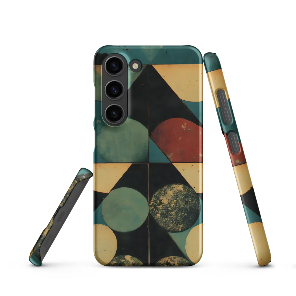 Geometric Harmony | Phone Case |  S23 | Snap Case | Matte