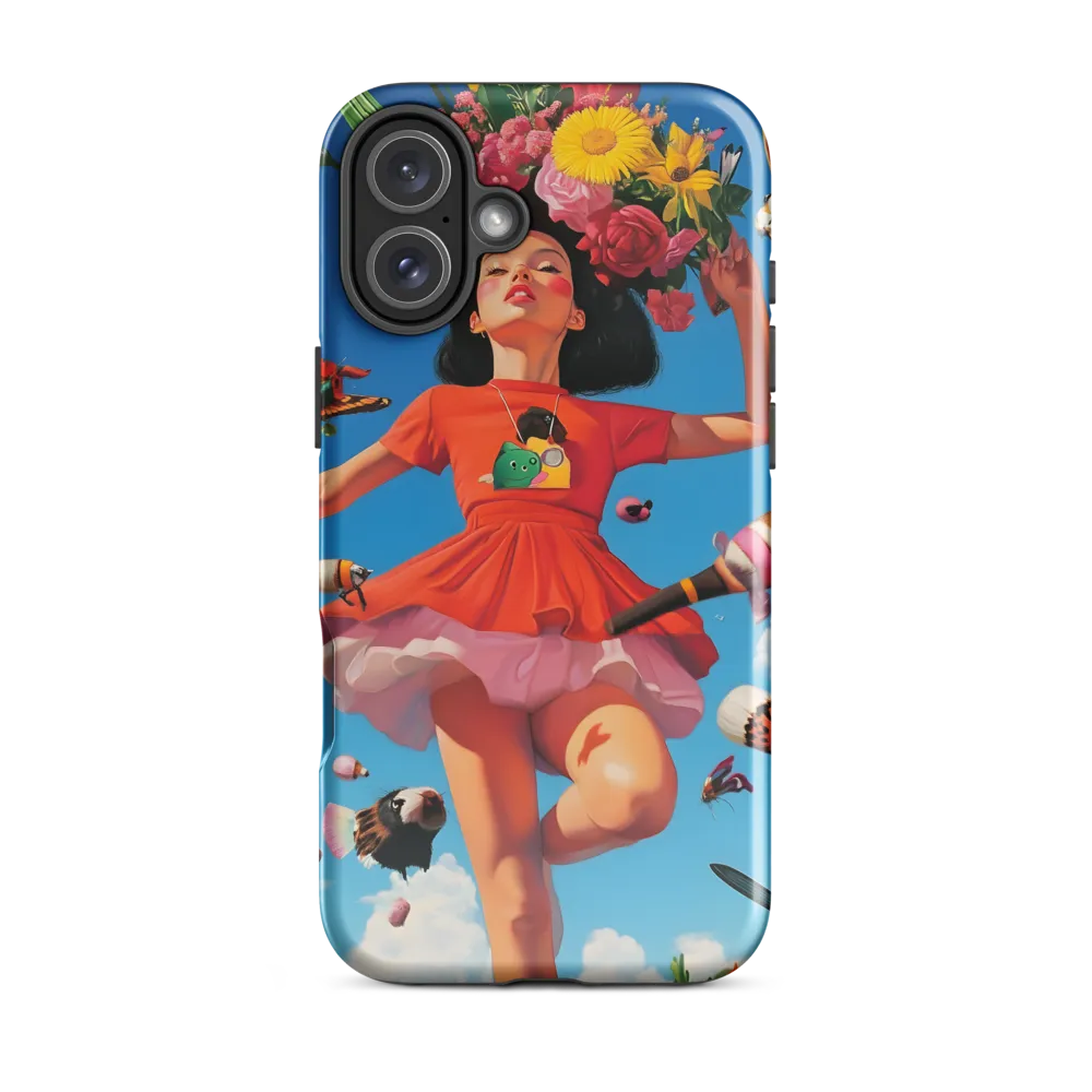 Joyful Whimsy | Phone Case |  16 Plus | Tough Case | Glossy