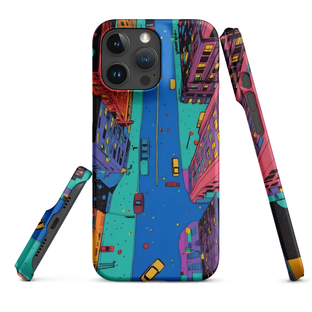 Aerial Dreamscape: The Pulse of Urban Life | Phone Case |  16 Pro Max | Snap Case | Matte