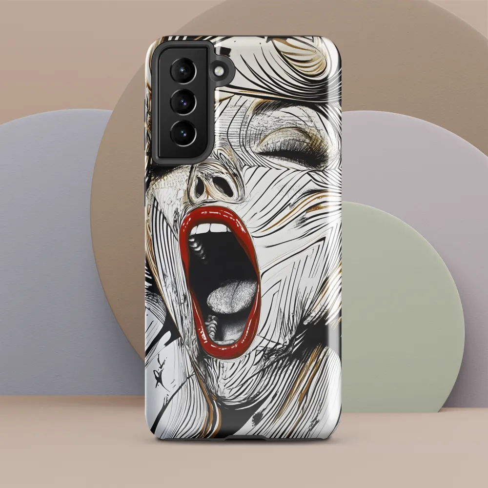 The anguished scream