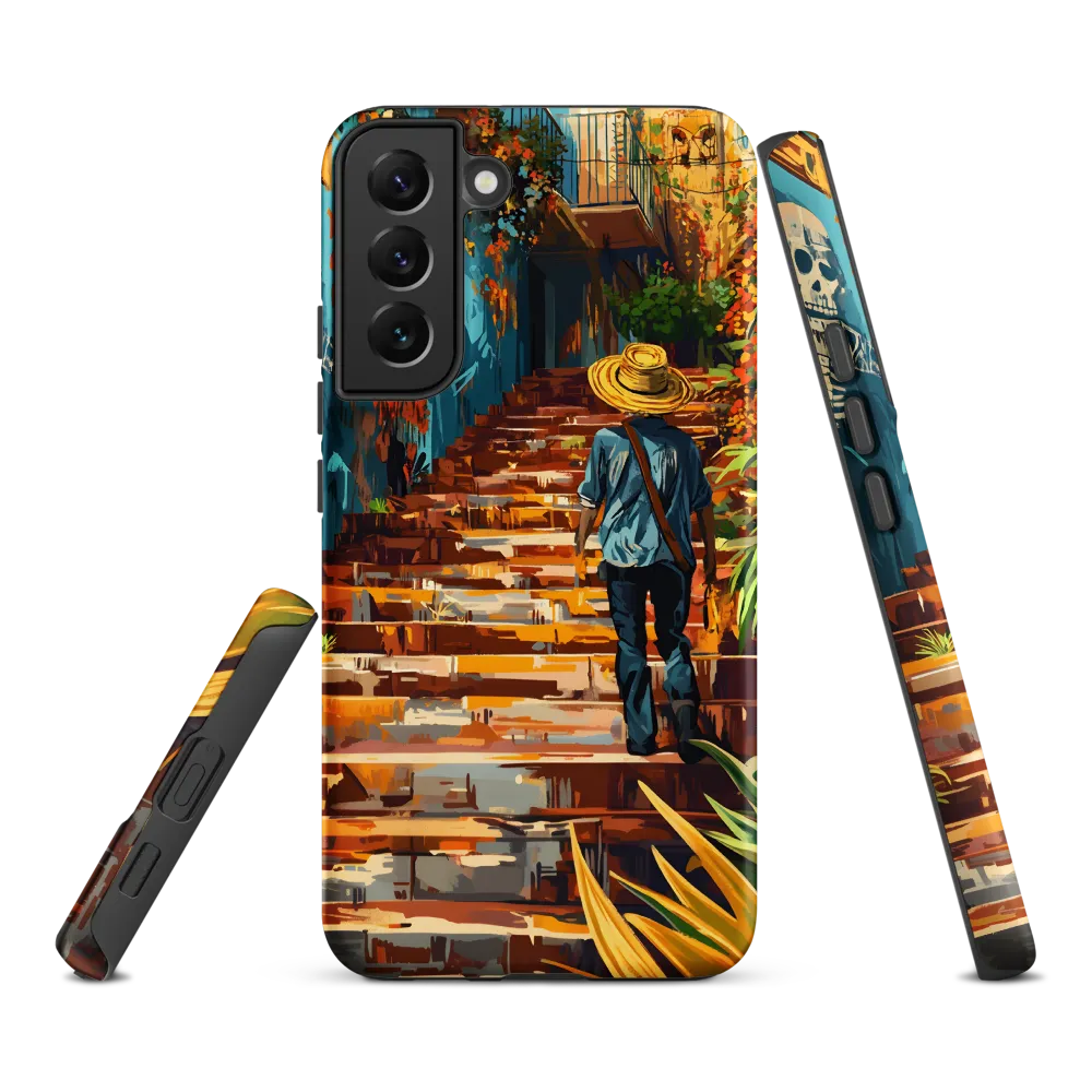 Steps to Adventure | Phone Case |  S22 Plus | Tough Case | Matte