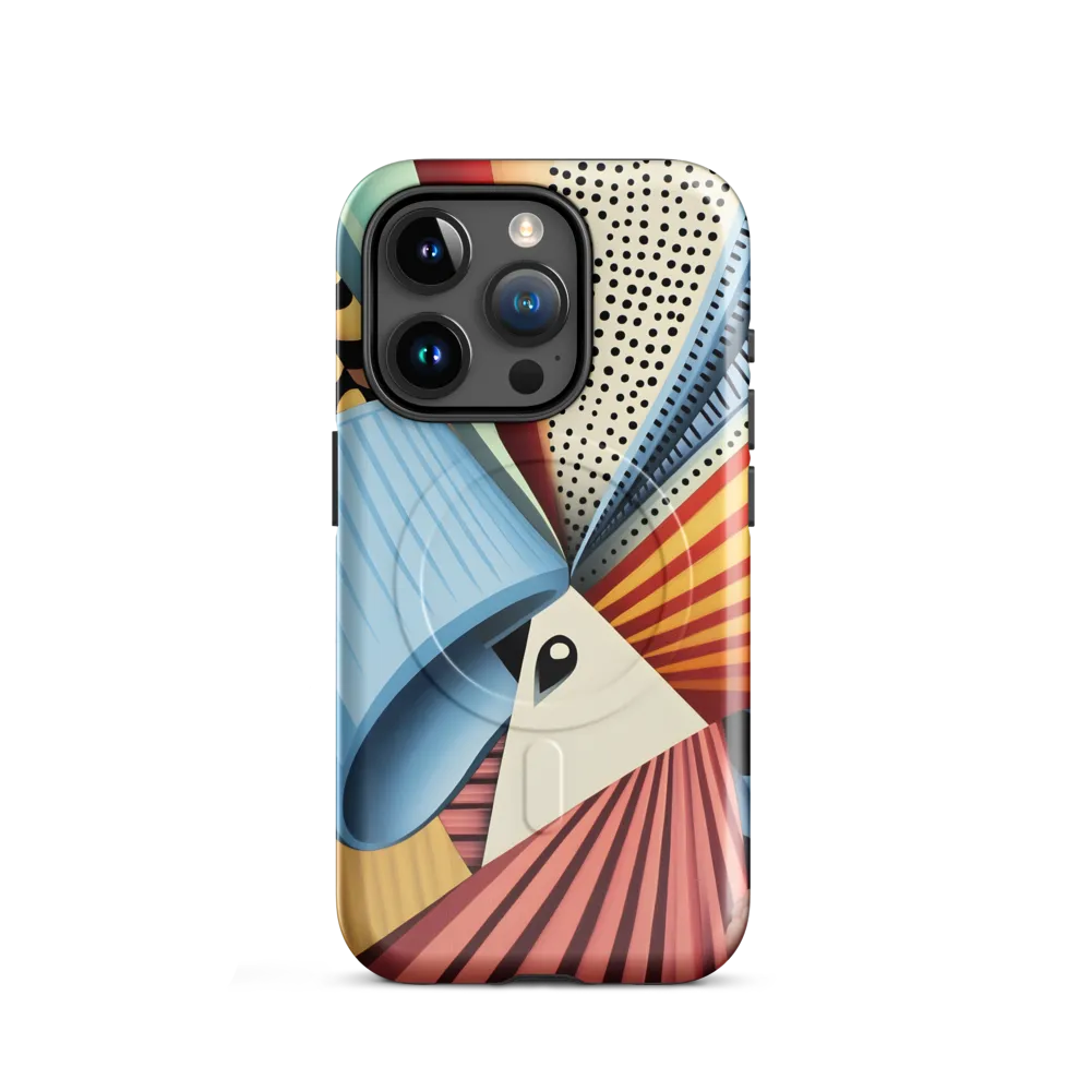 Symphony of Shapes | Phone Case |  15 Pro | MagSafe® Tough Case | Glossy