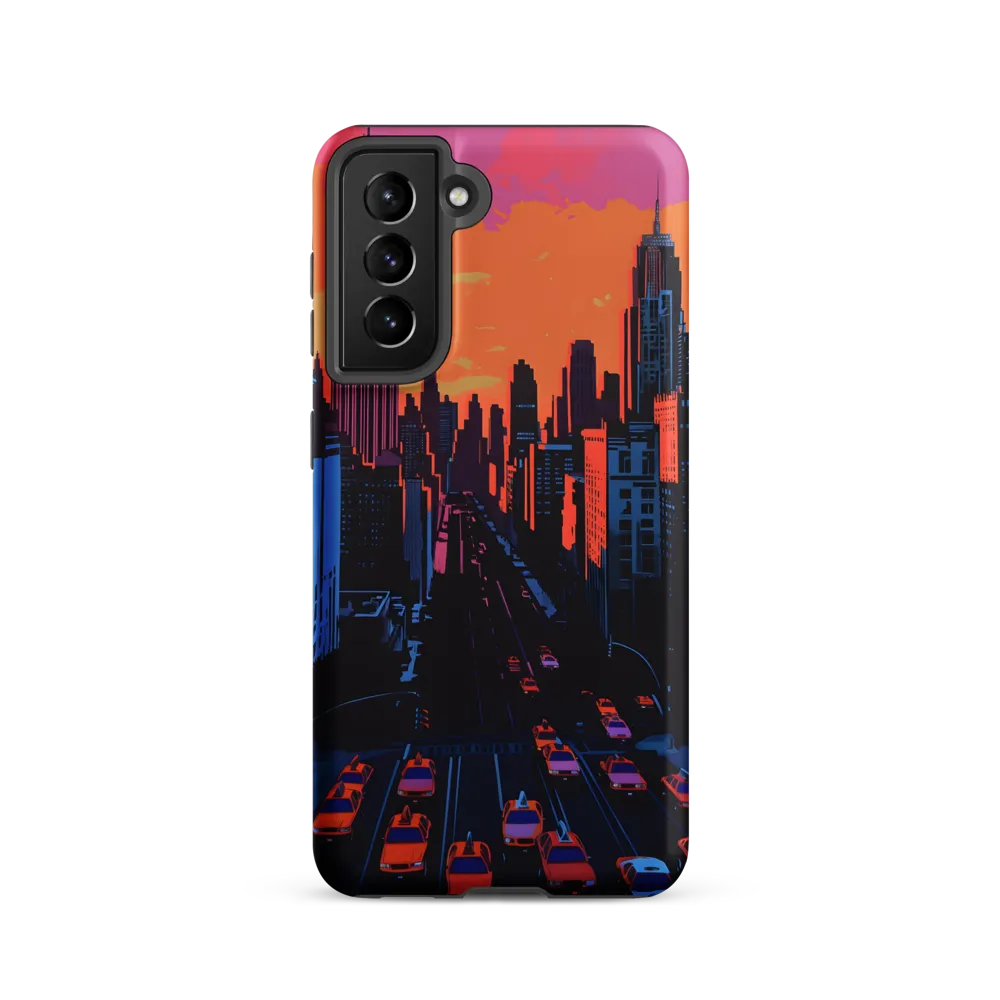 Sunset Over Skyscrapers