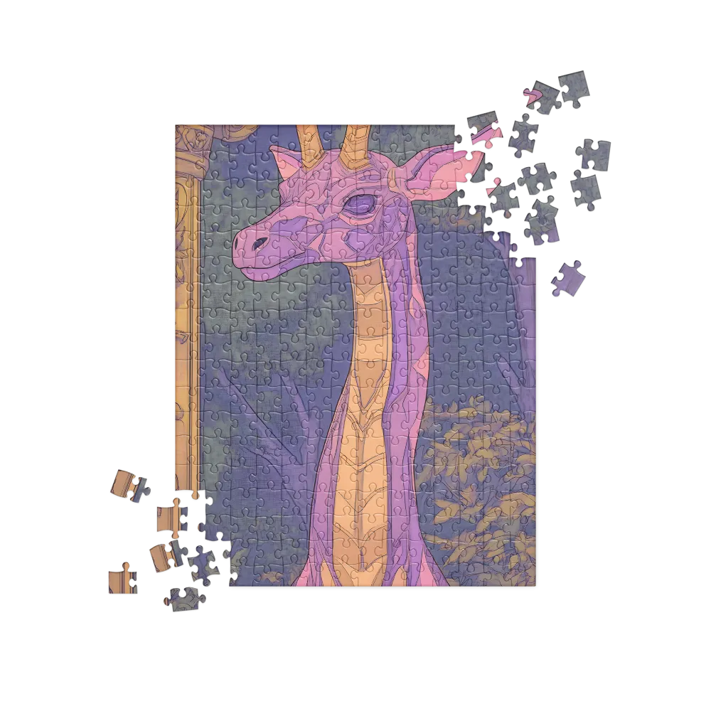 The Ethereal Giraffe | Jigsaw Puzzle | 252 pieces