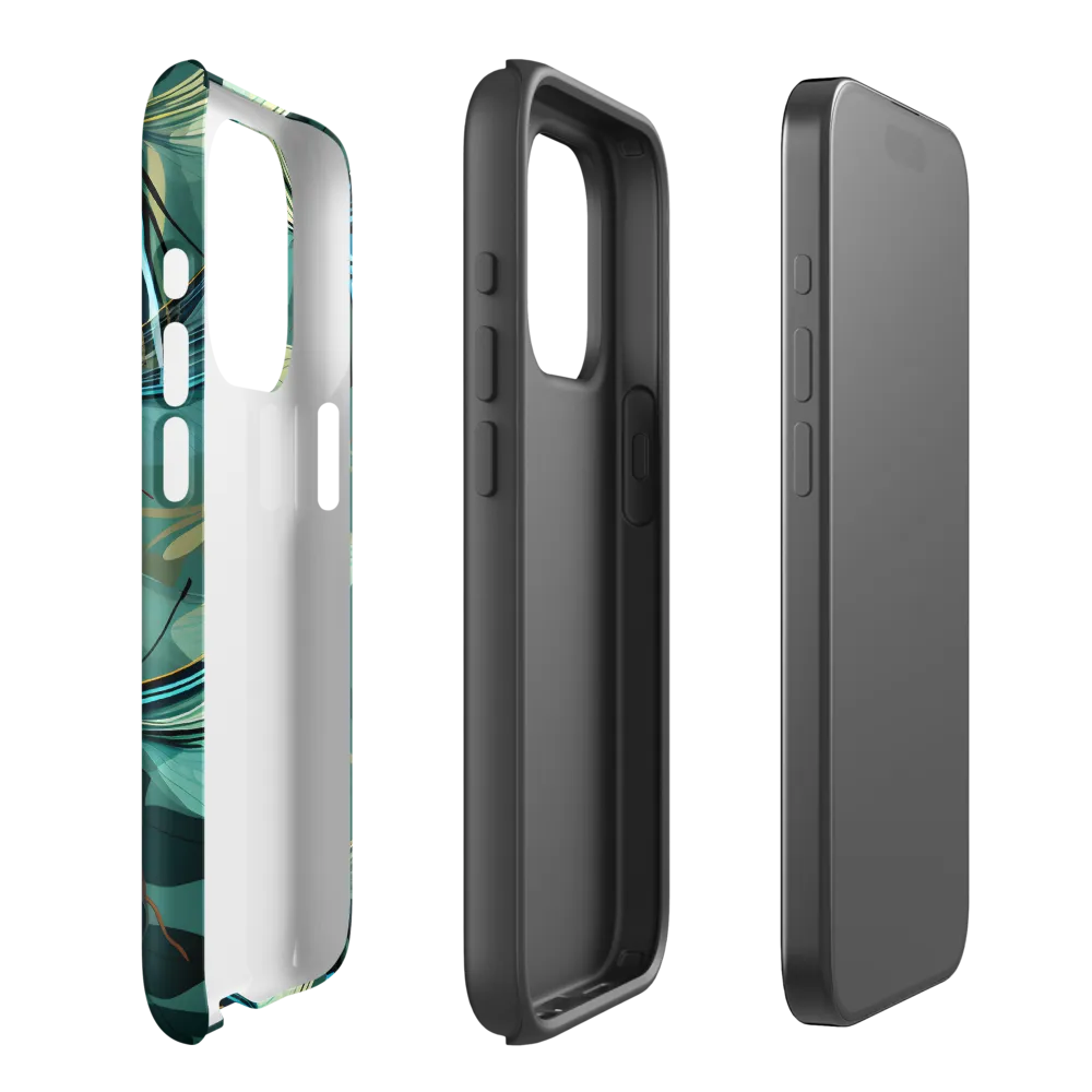 Whispers of Nature: Dragonflies in Harmony | Phone Case |  15 Pro | Tough Case | Matte