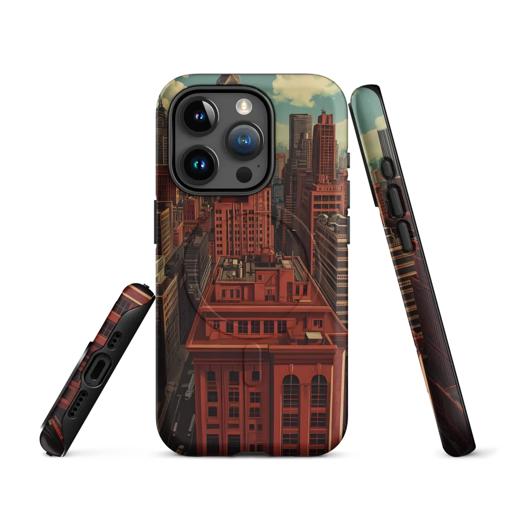 Urban Reverie: A Journey Through the City | Phone Case |  15 Pro | MagSafe® Tough Case | Matte