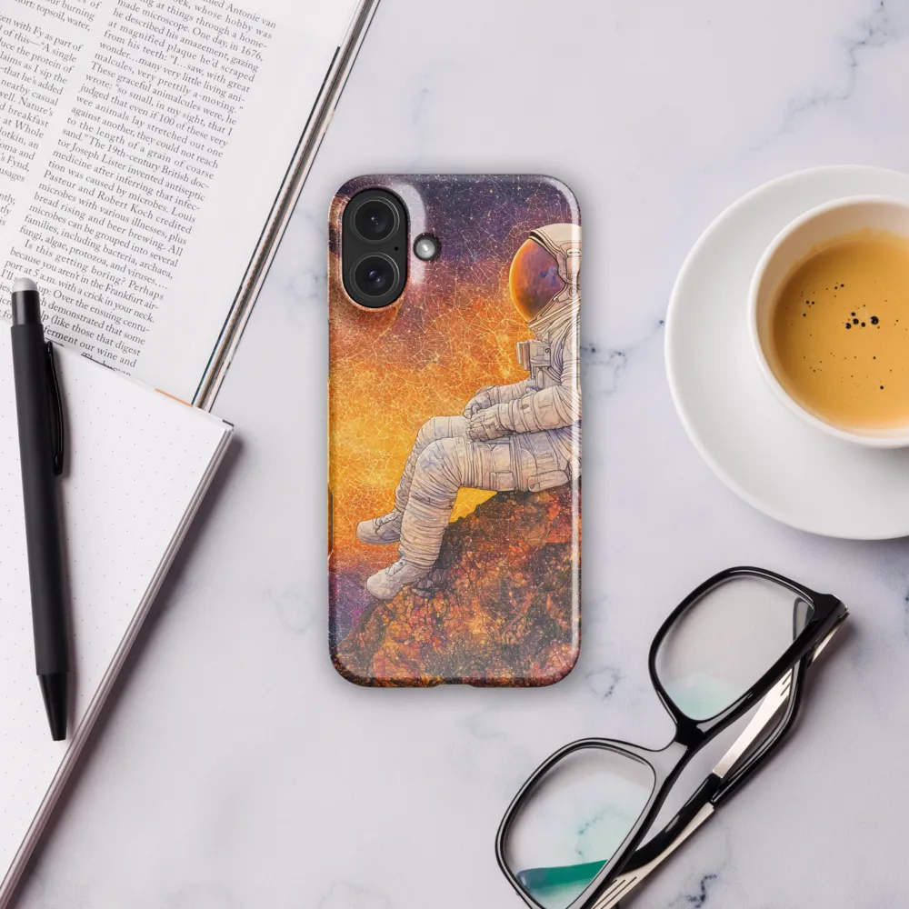Cosmic Contemplation | Phone Case |  16 Plus | Snap Case | Glossy
