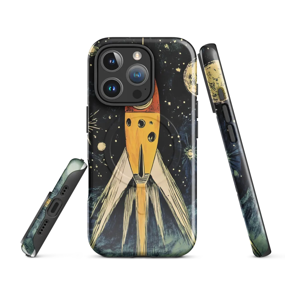 Journey into the Cosmos | Phone Case |  16 Pro | MagSafe® Tough Case | Glossy