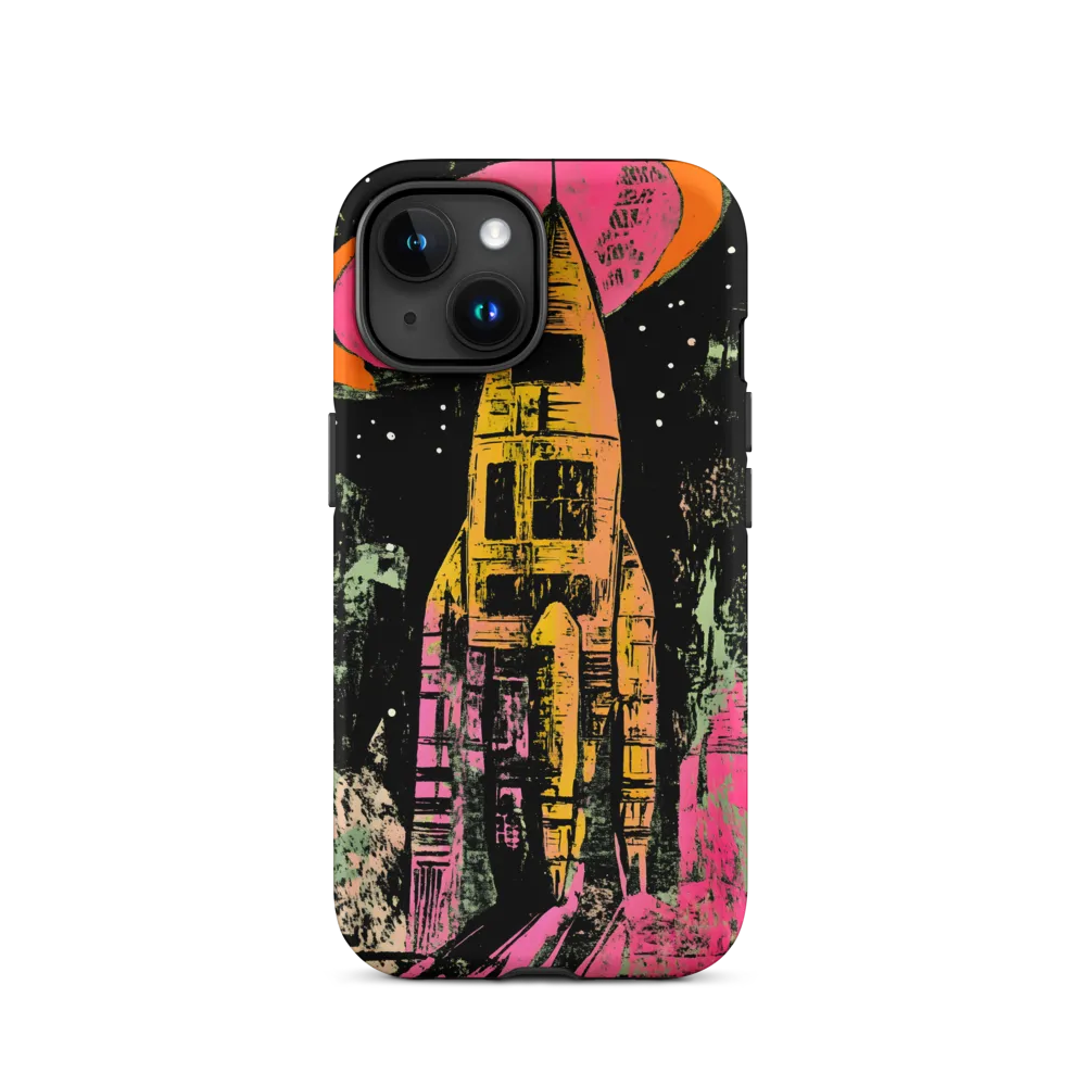 Cosmic Voyage: A Surreal Rocket Adventure
