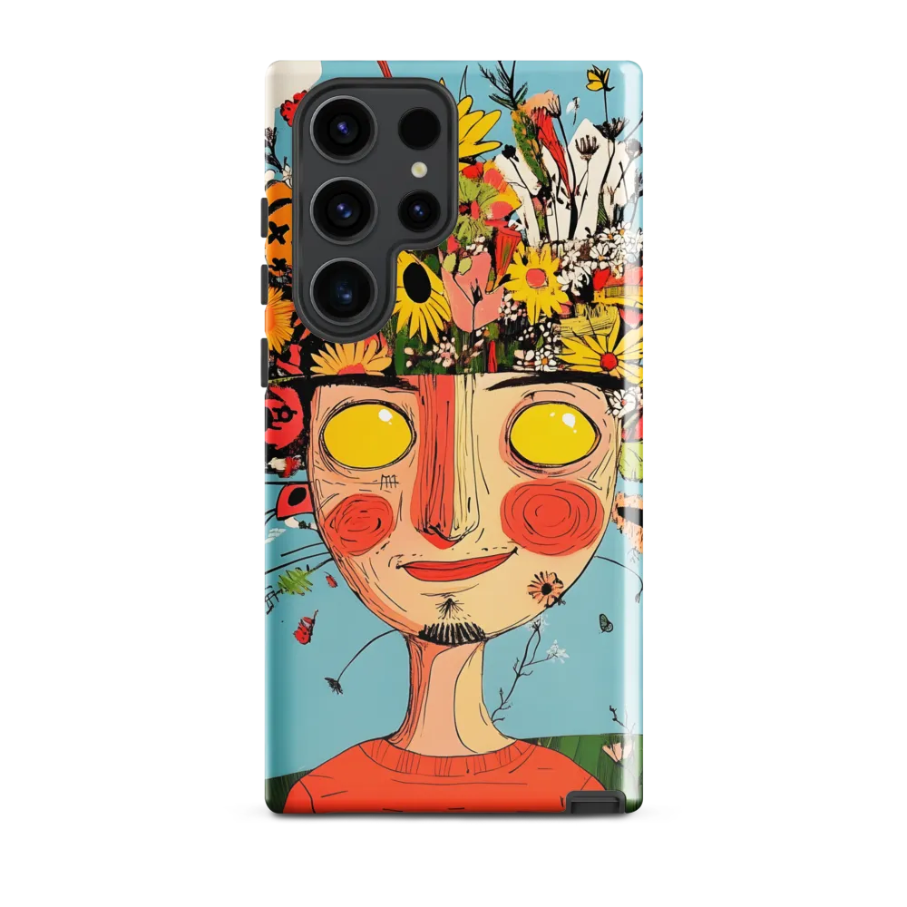 Whimsical Bloom | Phone Case |  S23 Ultra | Tough Case | Glossy