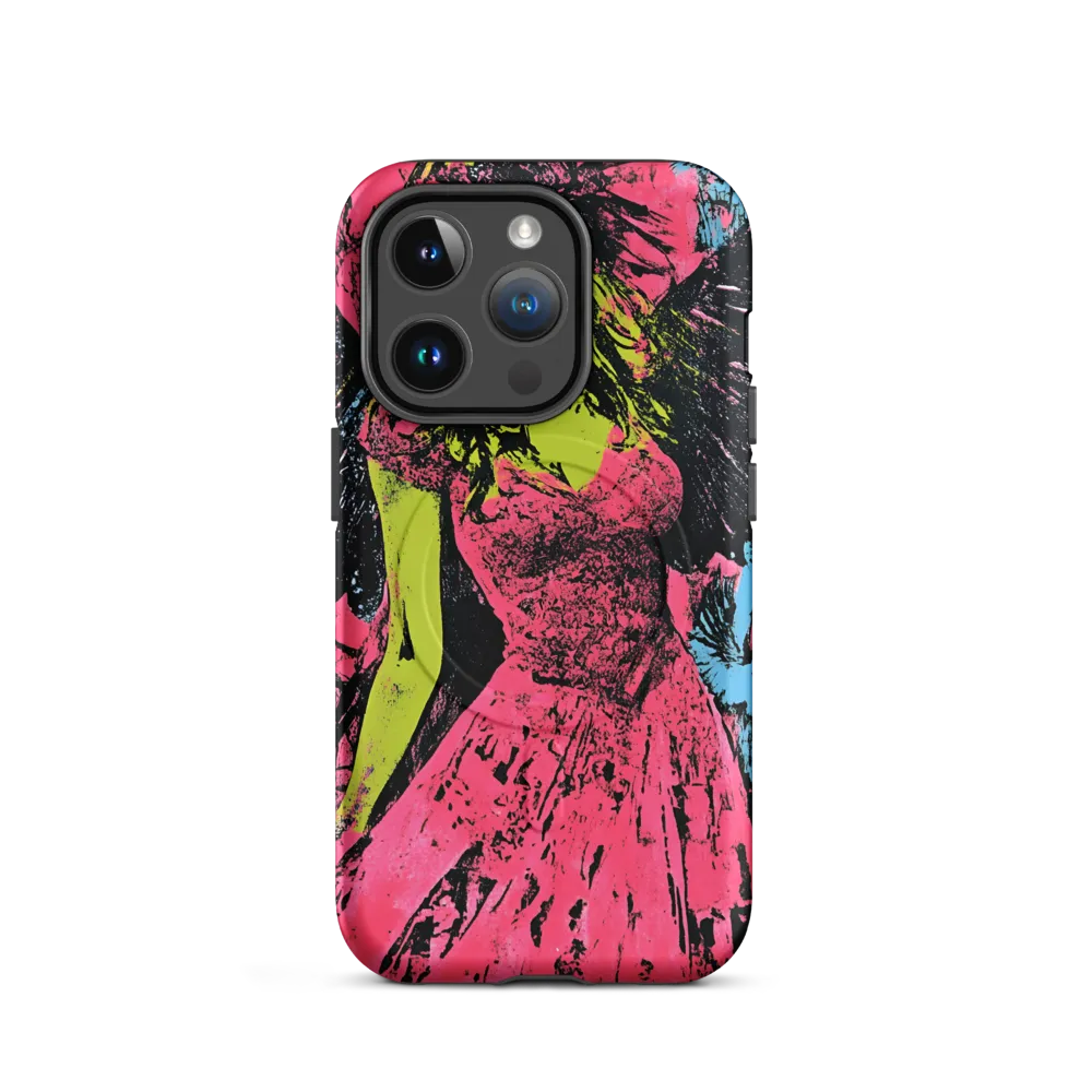 Mystical Angel in Neon Dreams