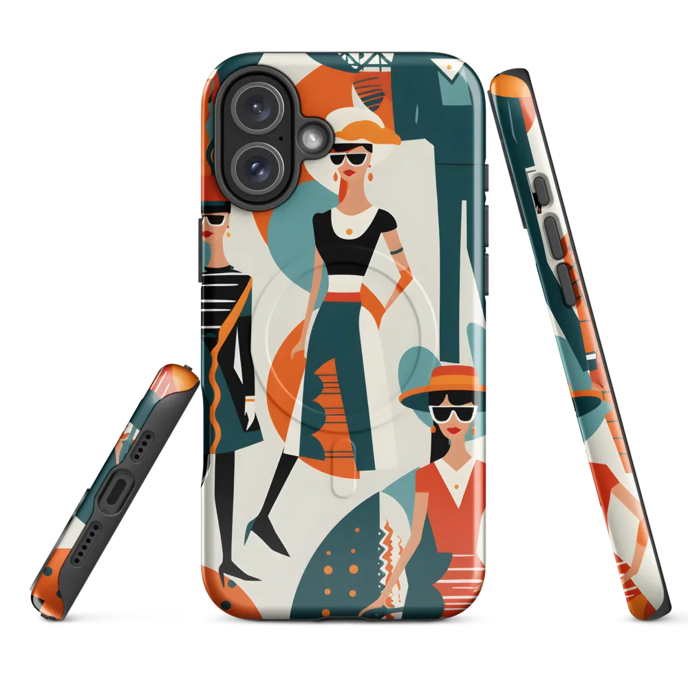 Chic Figures in Pop Art