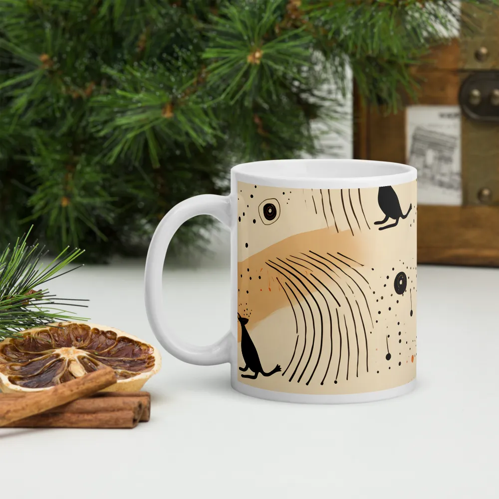 Playful Patterns in Earth Tones | Mugs | Multiple Sizes & Colors