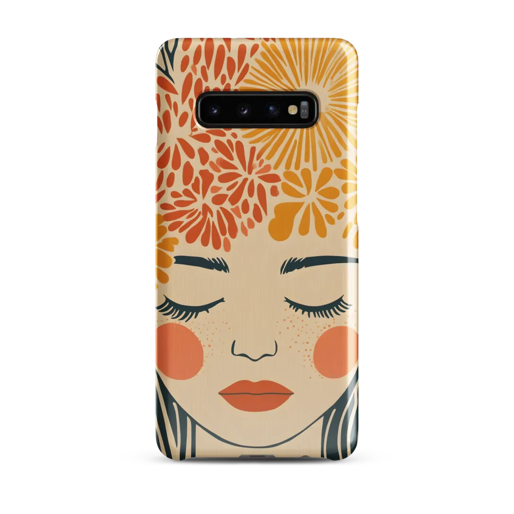 Serenity in Bloom | Phone Case |  S10 Plus | Snap Case | Glossy