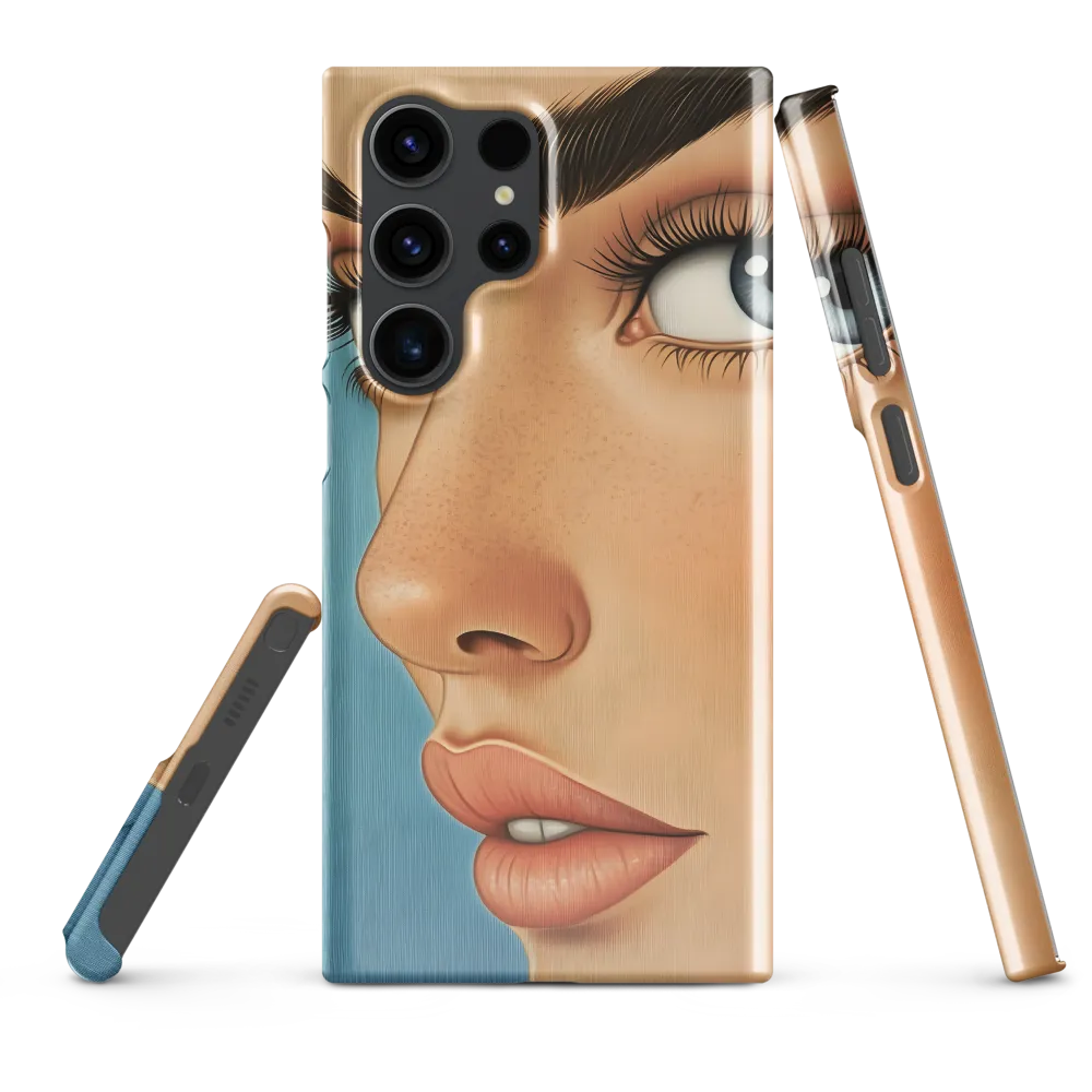 Gaze of Serenity | Phone Case |  S23 Ultra | Snap Case | Glossy