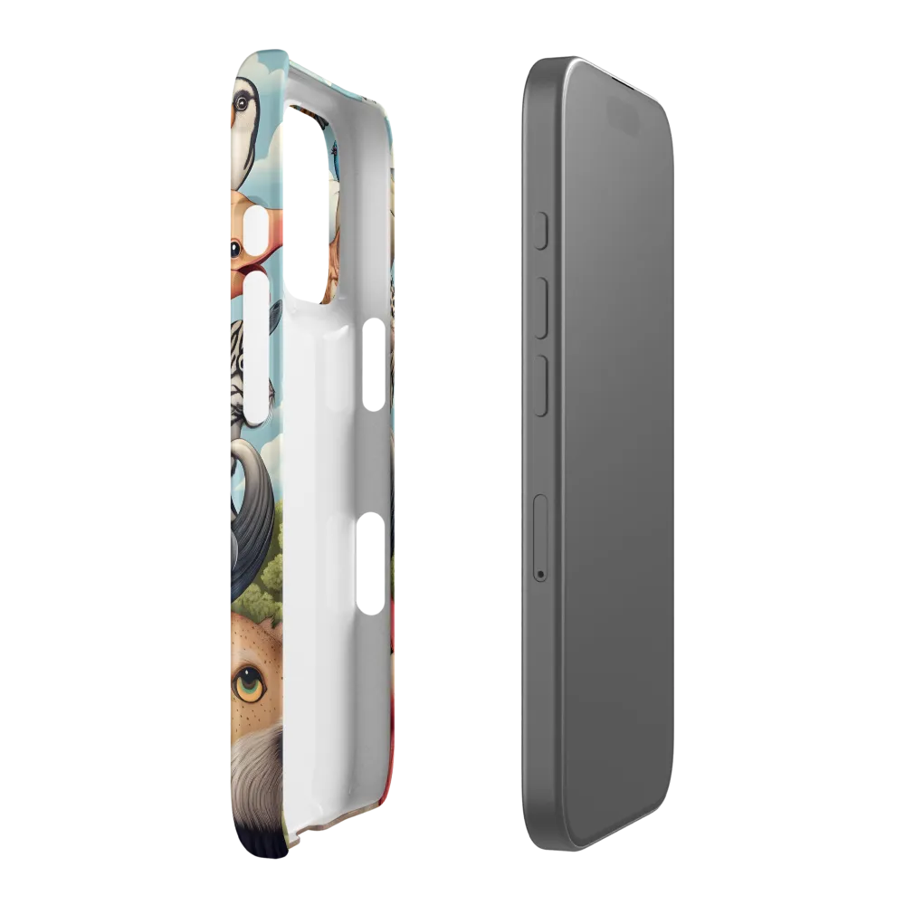 Harmonious Echoes of Wildlife | Phone Case |  16 Pro | Snap Case | Matte