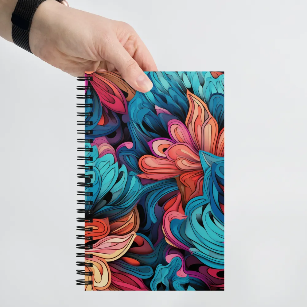 Floral Symphony | Spiral Notebook