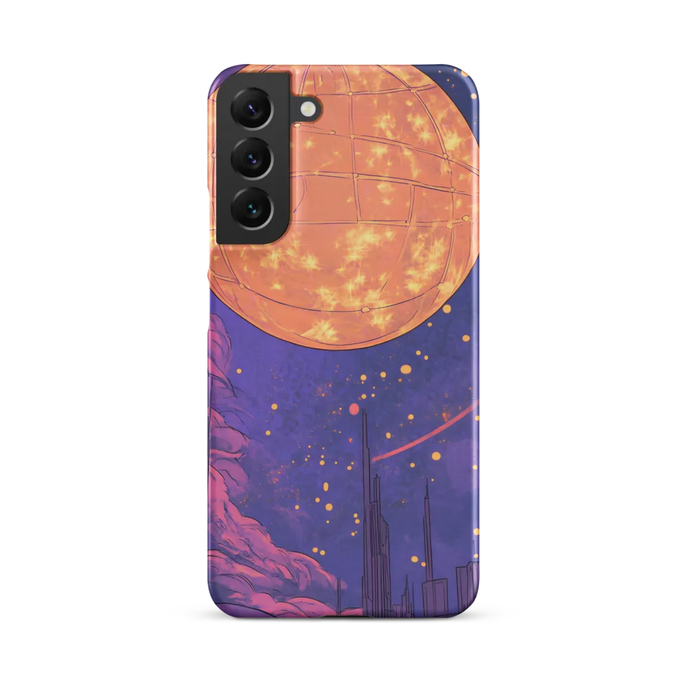 Celestial Cityscape: A Dance of Colors