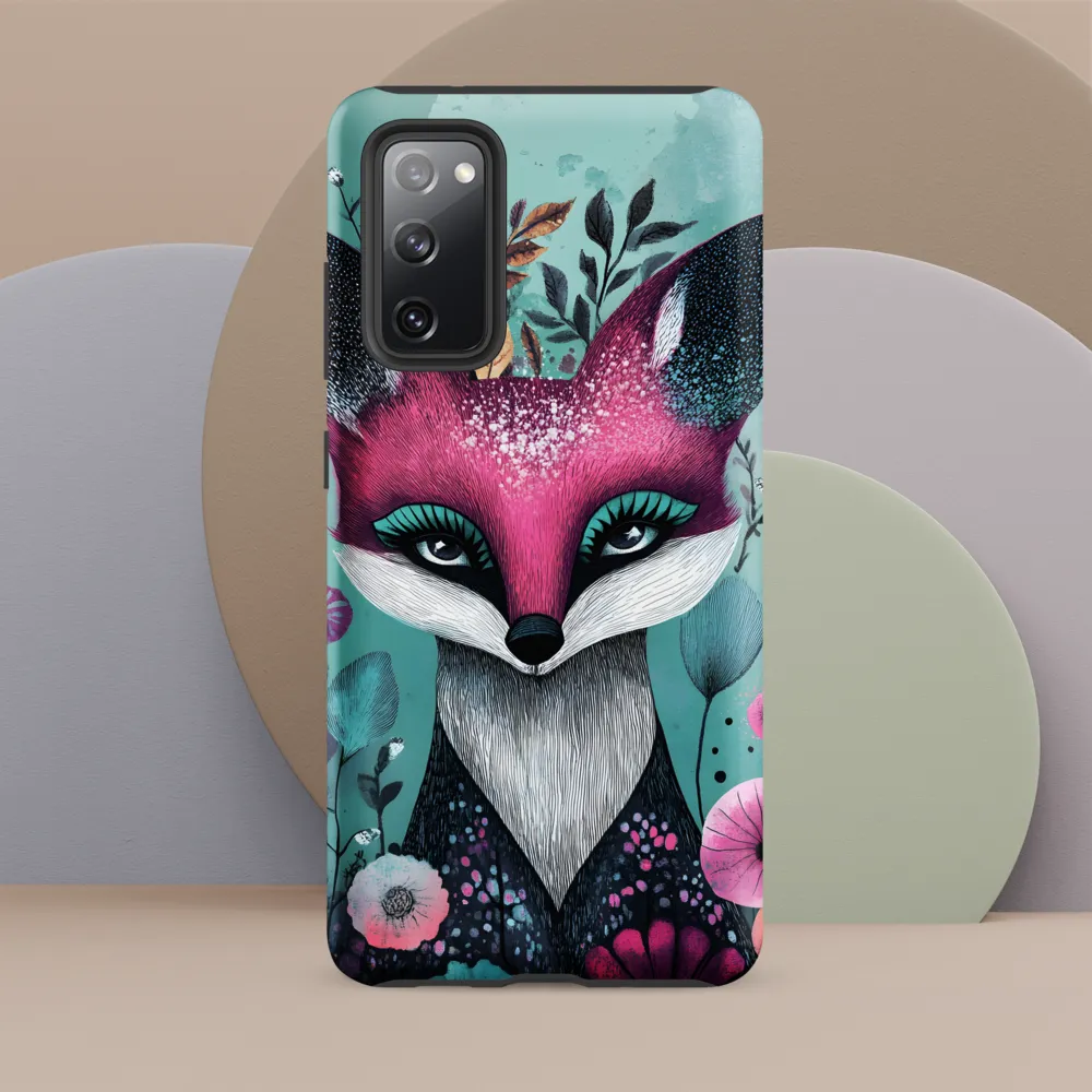 Whimsical Fox Among Blossoms | Phone Case |  S20 FE | Tough Case | Matte