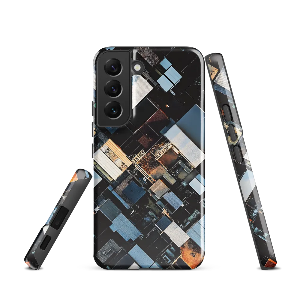 Urban Mosaic from Above