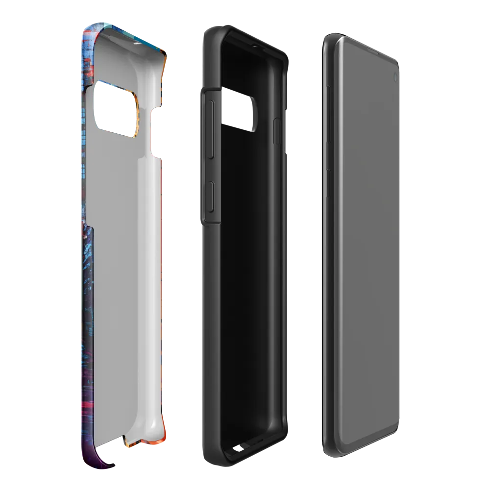 Vibrant Urban Horizons | Phone Case |  S10 Plus | Tough Case | Glossy