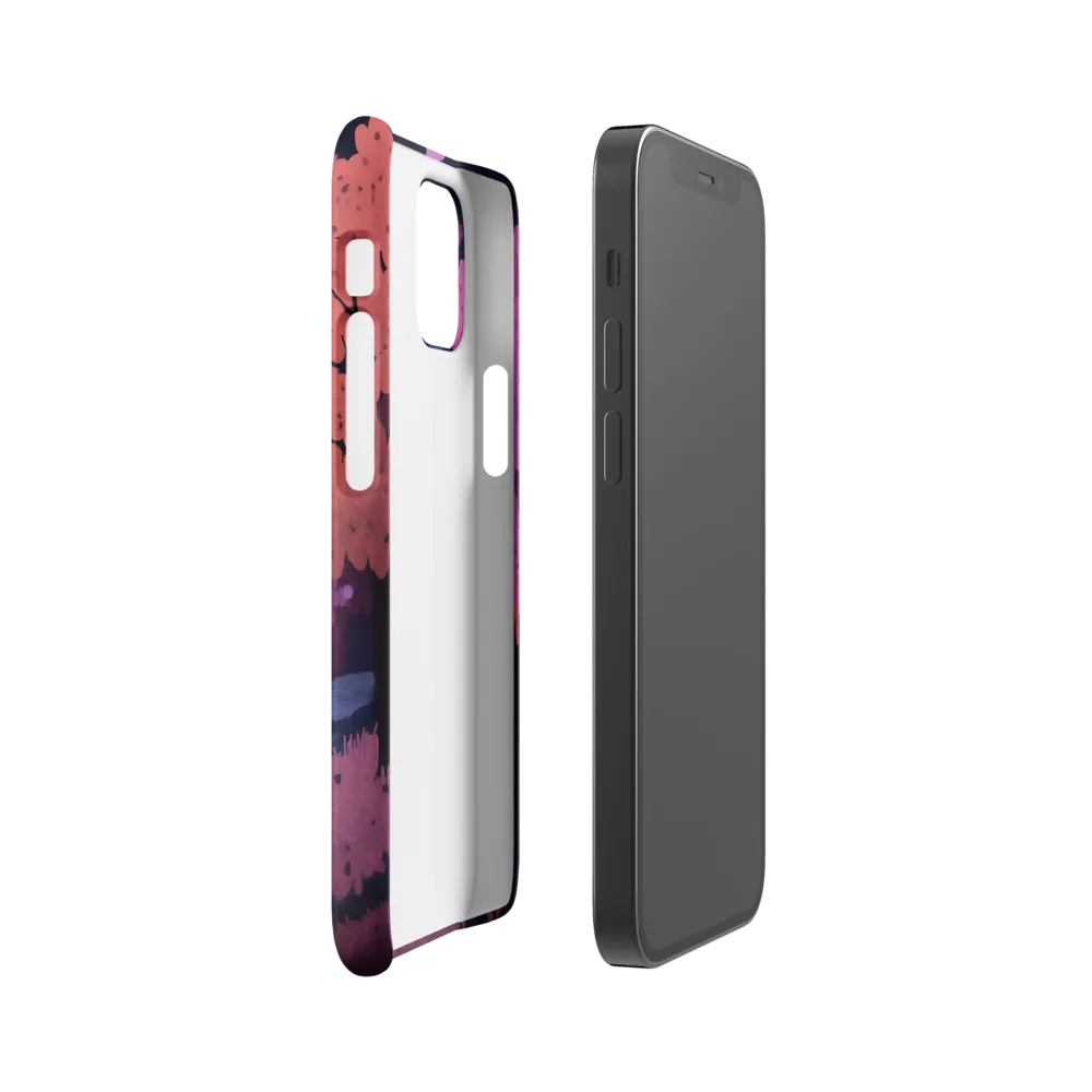 Whispers of Spring: A Serene Landscape | Phone Case |  12 Mini | Snap Case | Matte