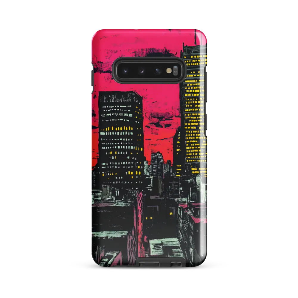 Urban Pulse at Dusk | Phone Case |  S10 Plus | Tough Case | Glossy