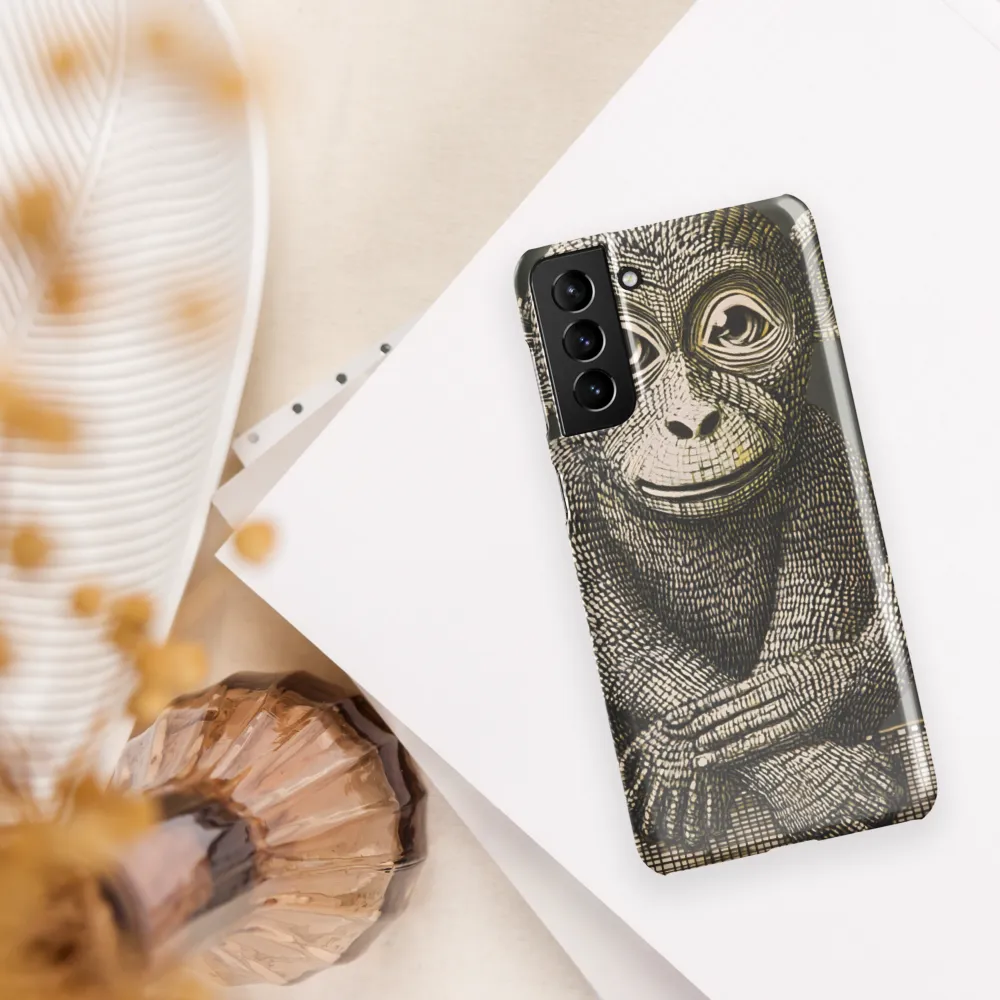 Intricate Primate Portrait