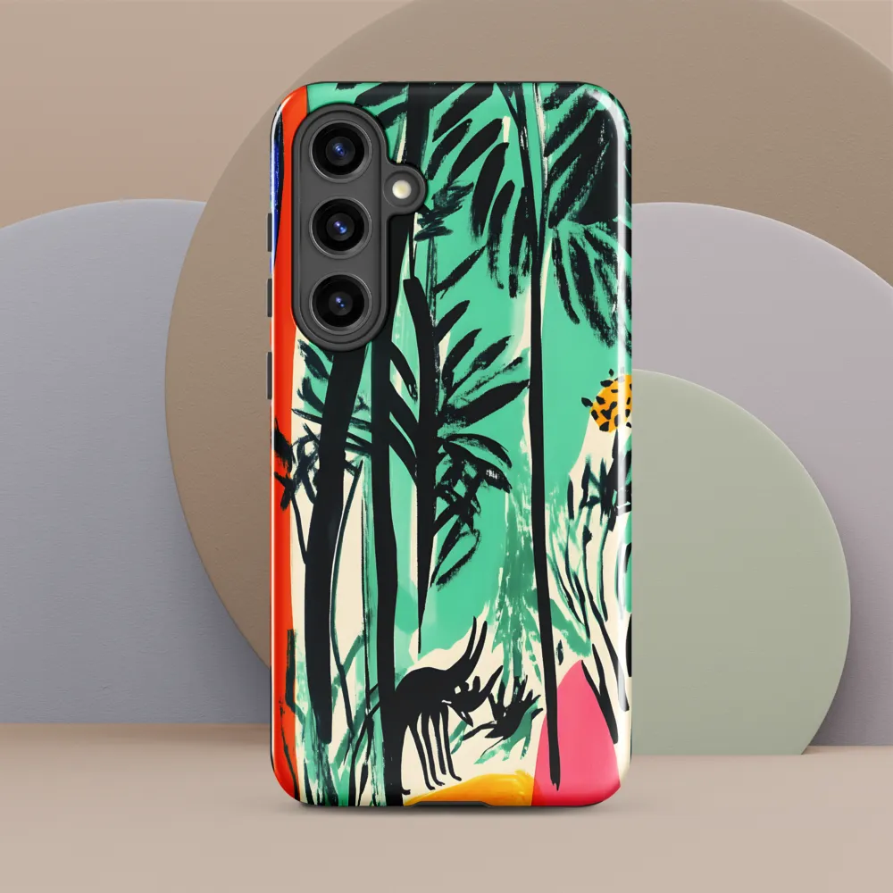 Whispers of the Jungle | Phone Case |  S24 Plus | Tough Case | Glossy