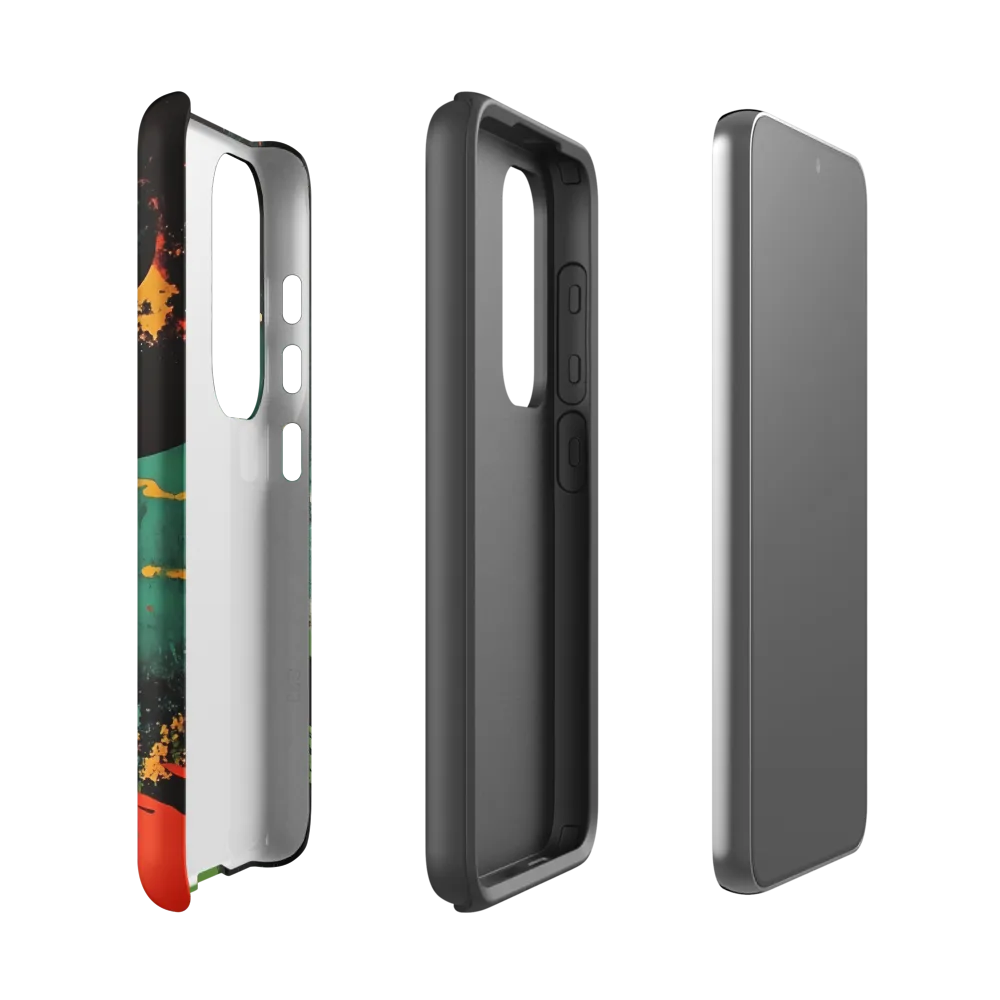 Journey Through the Cosmic Canvas | Phone Case |  S23 | Tough Case | Matte