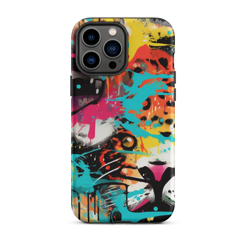 Fierce Fusion: Tiger and Lion in Graffiti