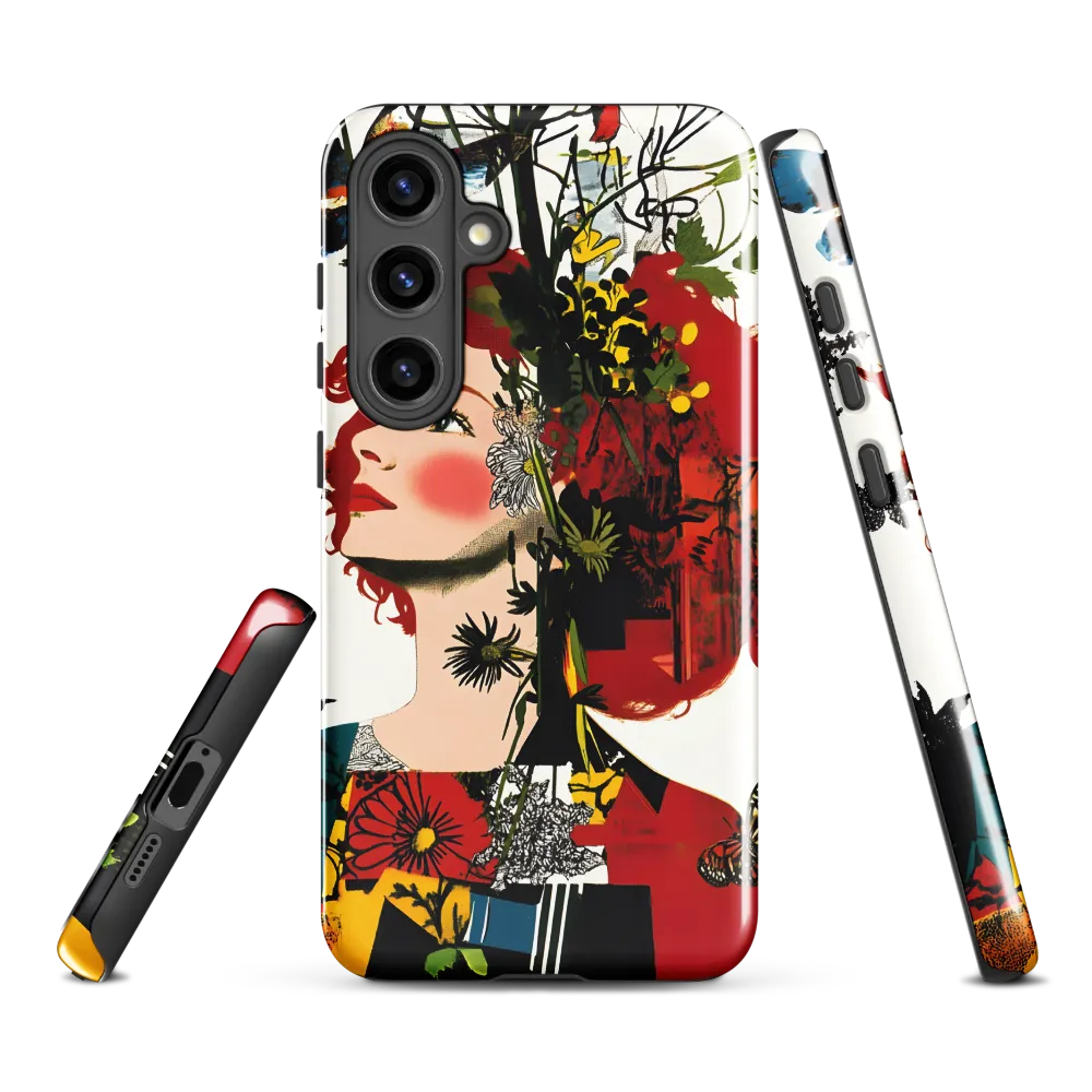 Floral Dreams | Phone Case |  S24 Plus | Tough Case | Glossy