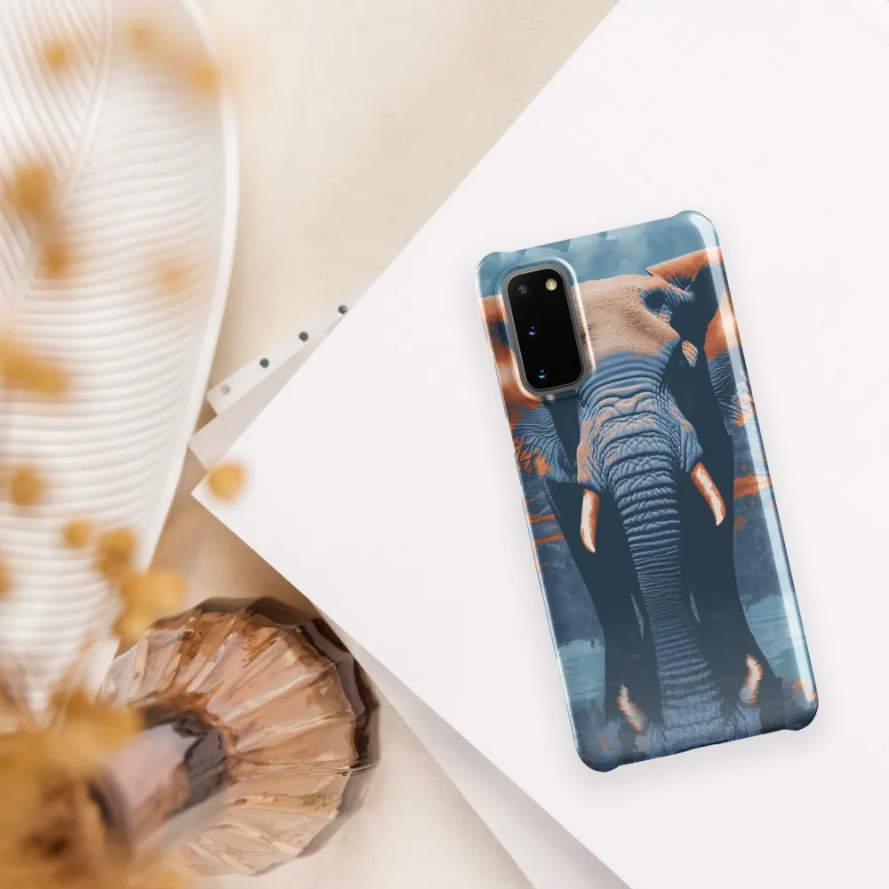 Majestic Reflection: The Elephant's Serenade