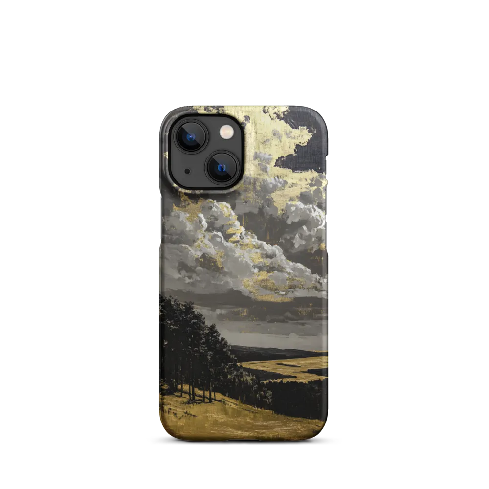 Golden Serenity in a Dramatic Sky