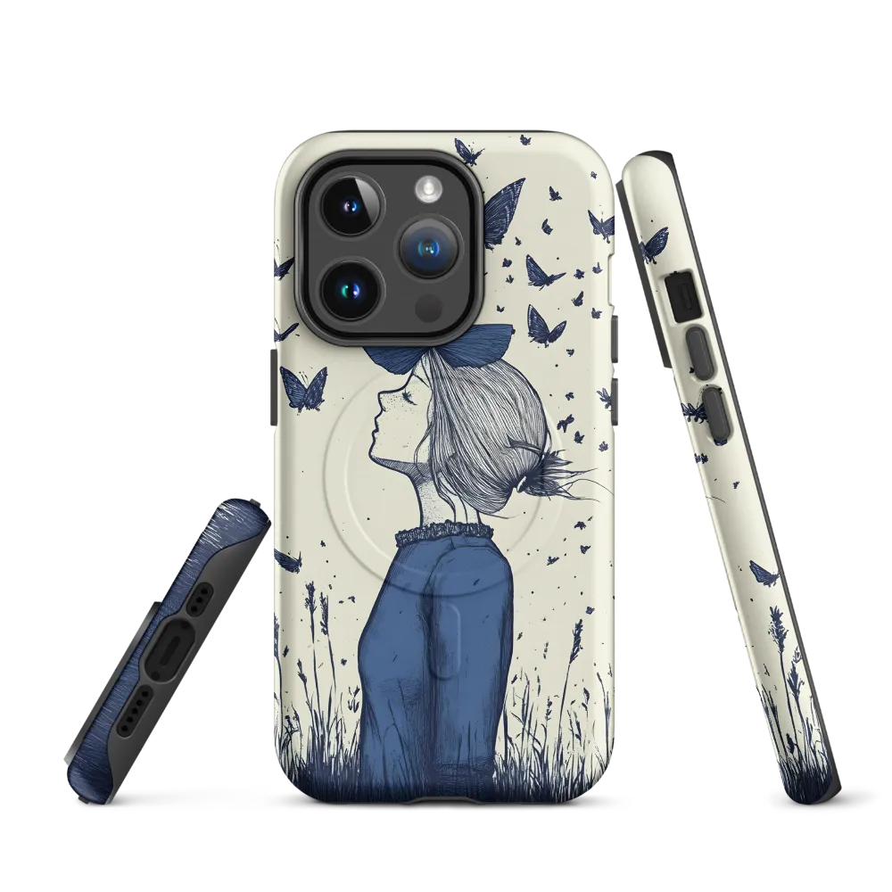 Whispers of Nature | Phone Case |  14 Pro | MagSafe® Tough Case | Matte