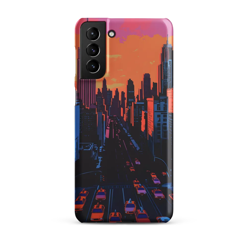Sunset Over Skyscrapers