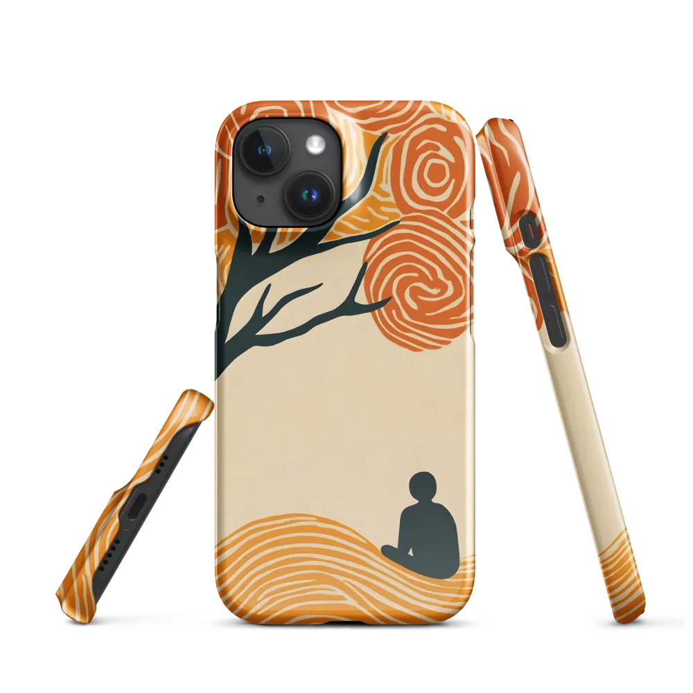 Silent Reflections under Swirling Leaves